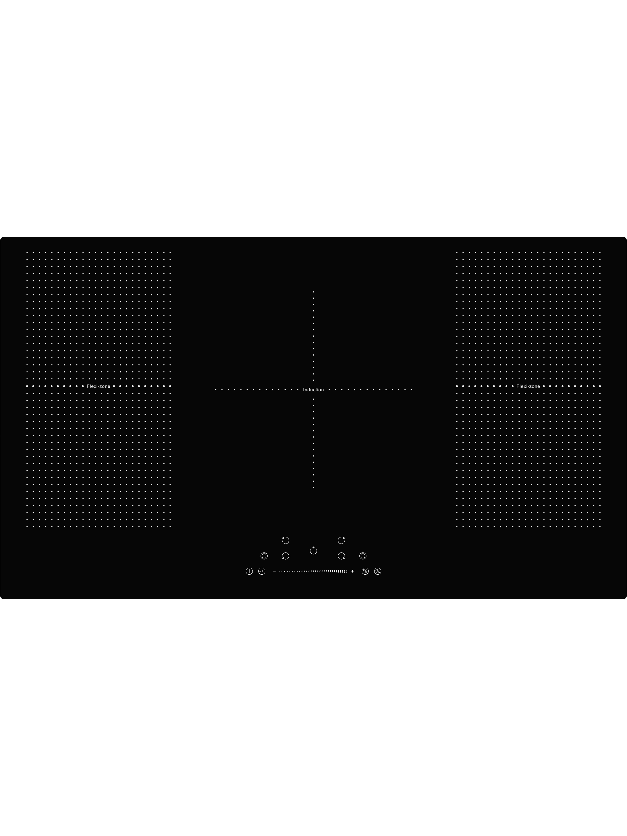 Innocenti ART29185 90cm Flex Zone Induction Hob
