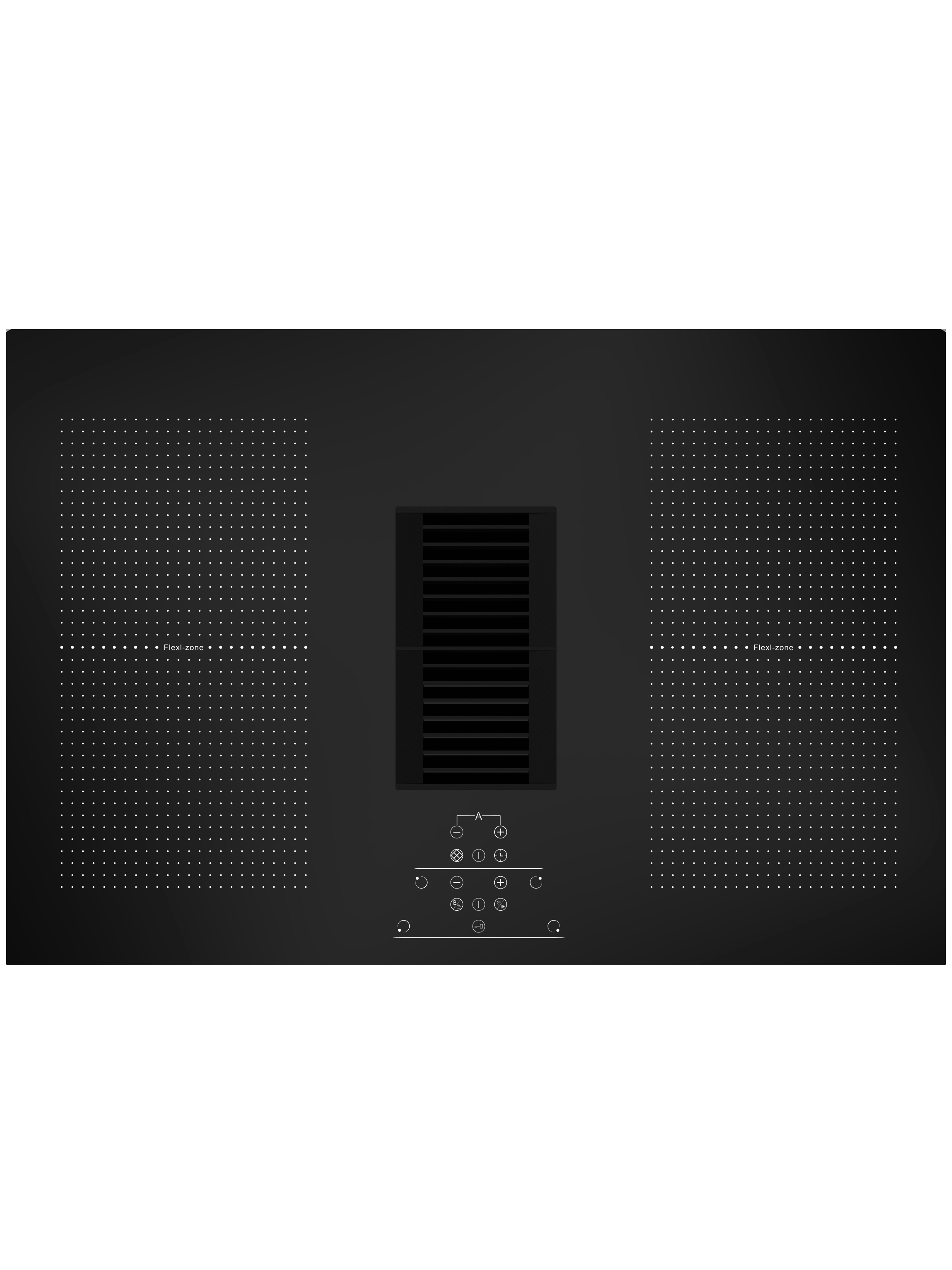 Innocenti ART29183 Sirocco 77cm Hybrid PowerFlex Induction With Downdraft